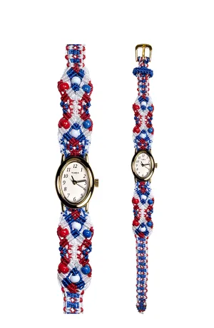 102P - Narrow with Timex Gold Cavatina Watch
