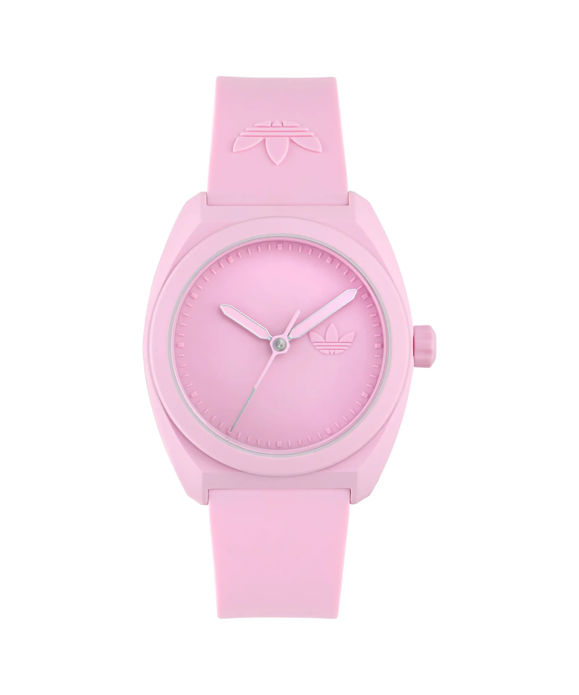 Adidas Project Three Pink Resin Strap Watch AOST24056