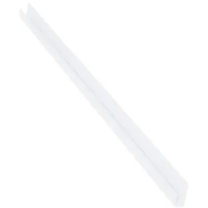 ALUMINUM SOFFIT J - TRIM 1/2" X 12' WHITE