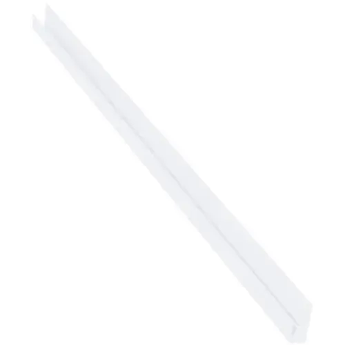 ALUMINUM SOFFIT J - TRIM 1/2" X 12' WHITE