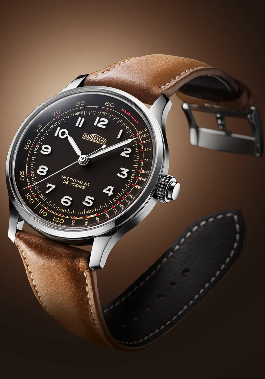 Angelus Instrument de Vitesse Noir Opalin | LE25