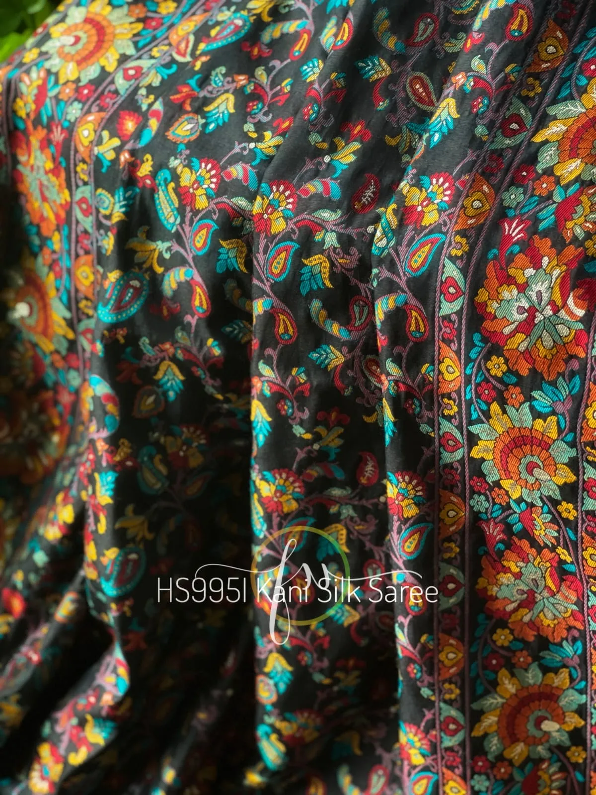 Artistic Kashmiri Kani saree traditional saree