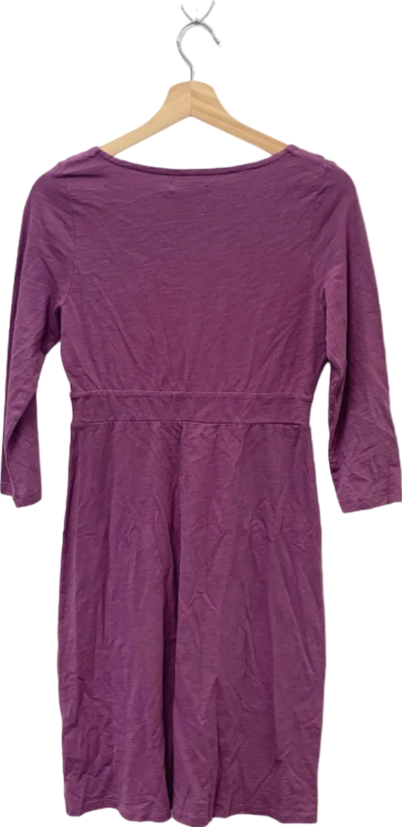 Boden Purple 3/4 Sleeve Dress UK 10R