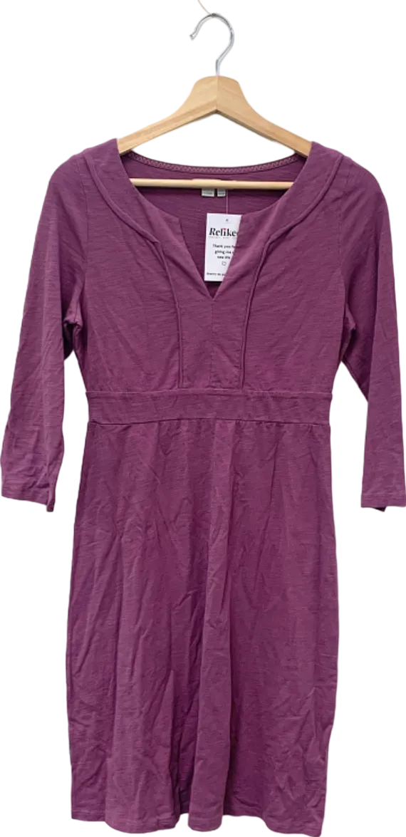 Boden Purple 3/4 Sleeve Dress UK 10R