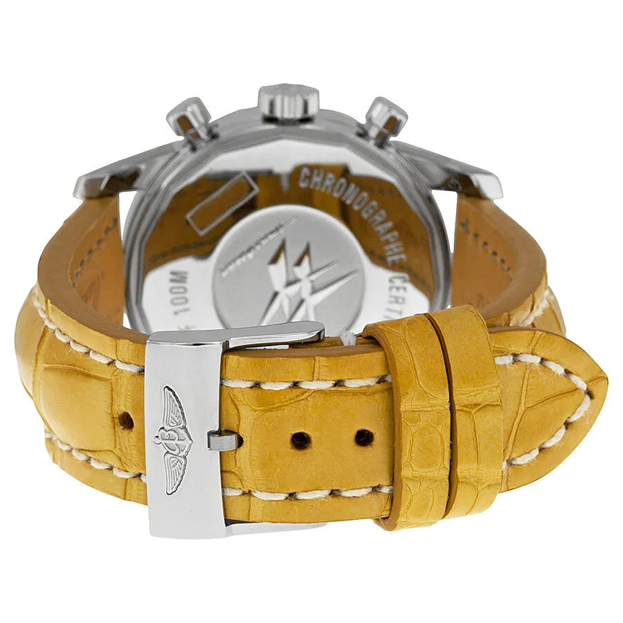 Breitling Transocean Automatic Silver Dial Camel Leather Unisex Watch A4131053-G757CMCT