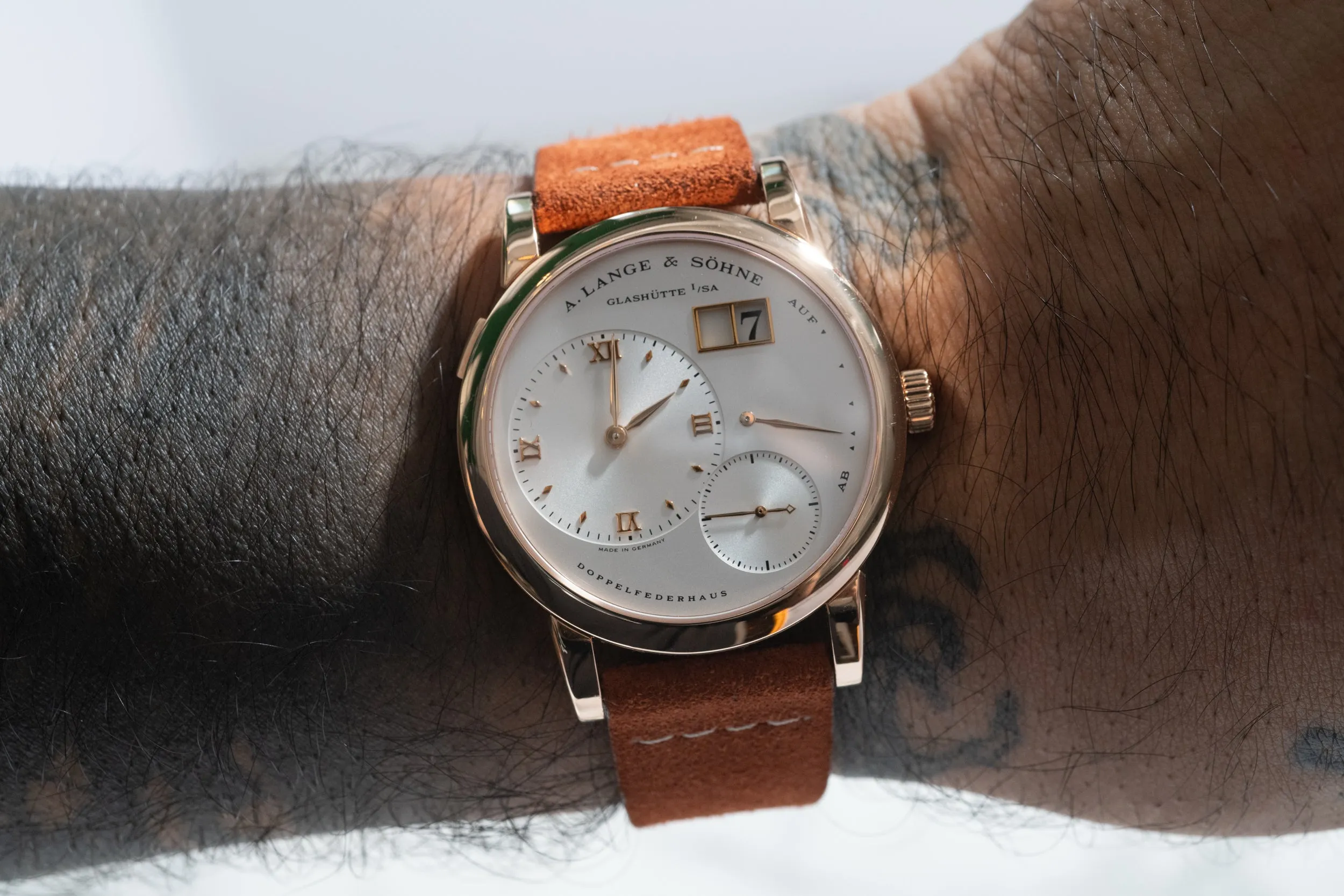 Casablanca Brown II Suede Strap