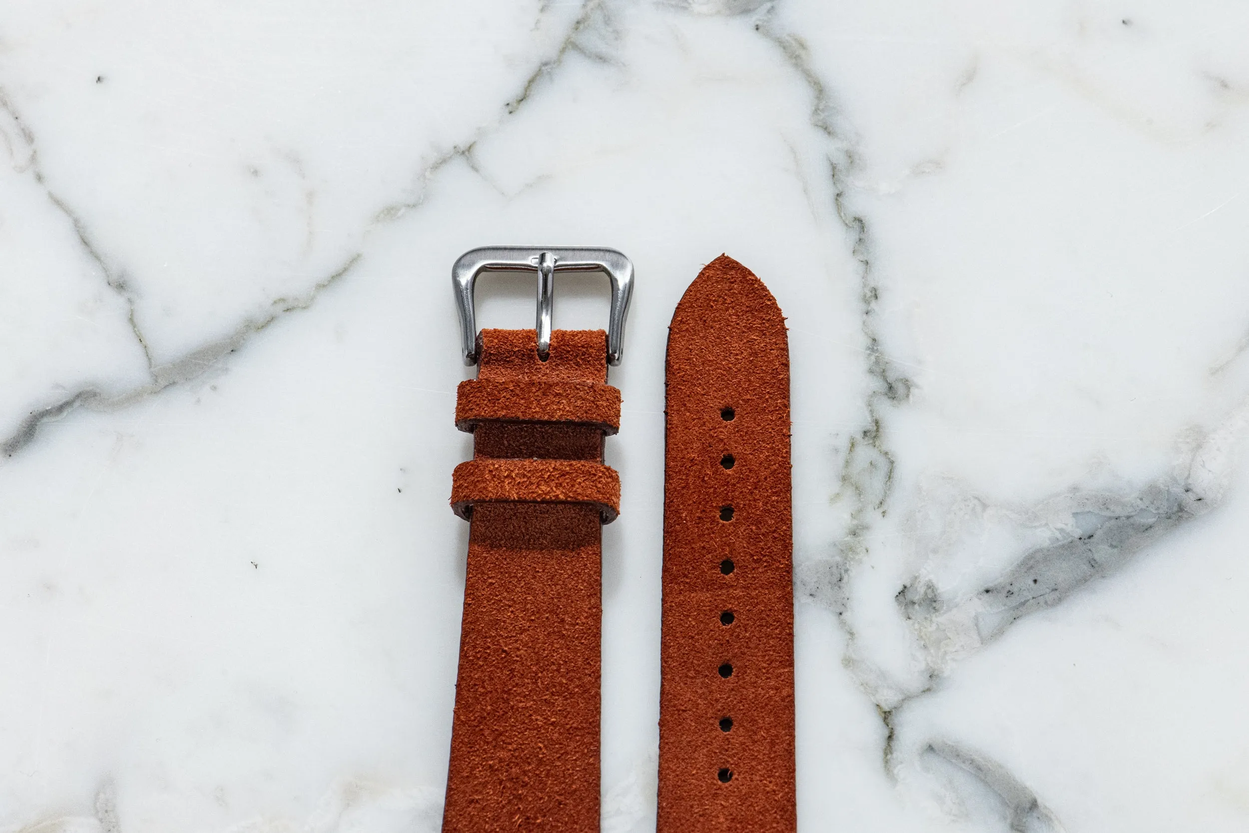 Casablanca Brown II Suede Strap