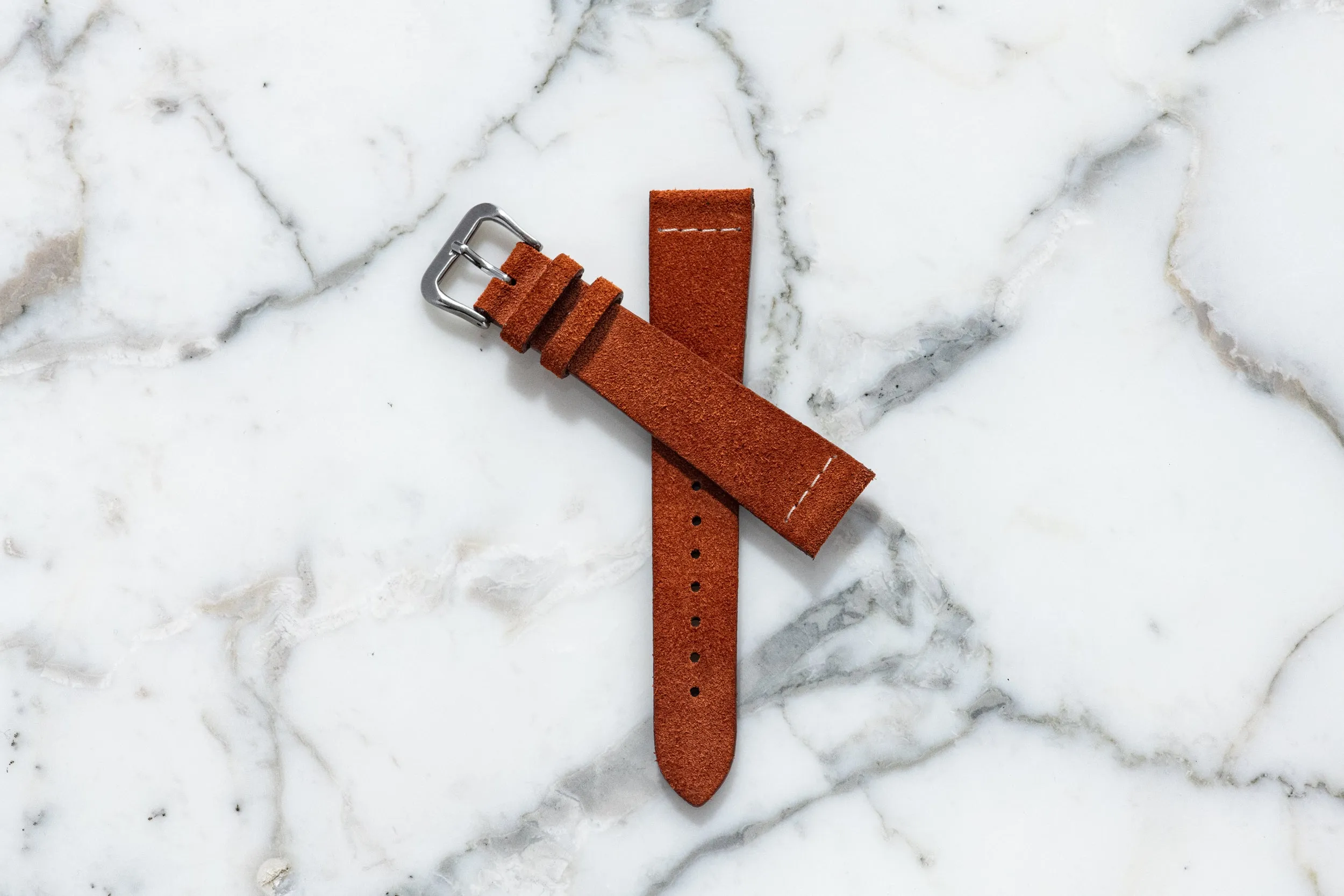 Casablanca Brown II Suede Strap