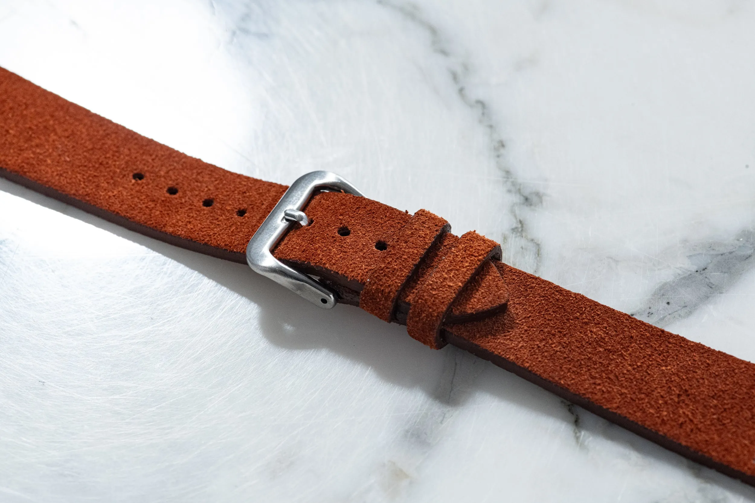 Casablanca Brown II Suede Strap