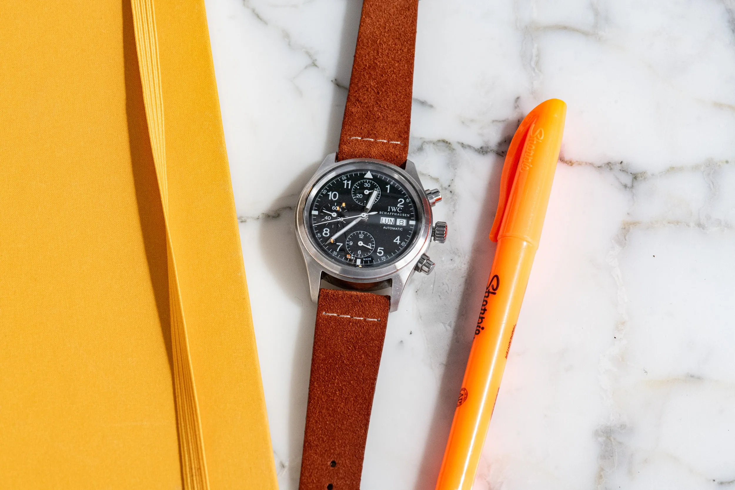 Casablanca Brown II Suede Strap