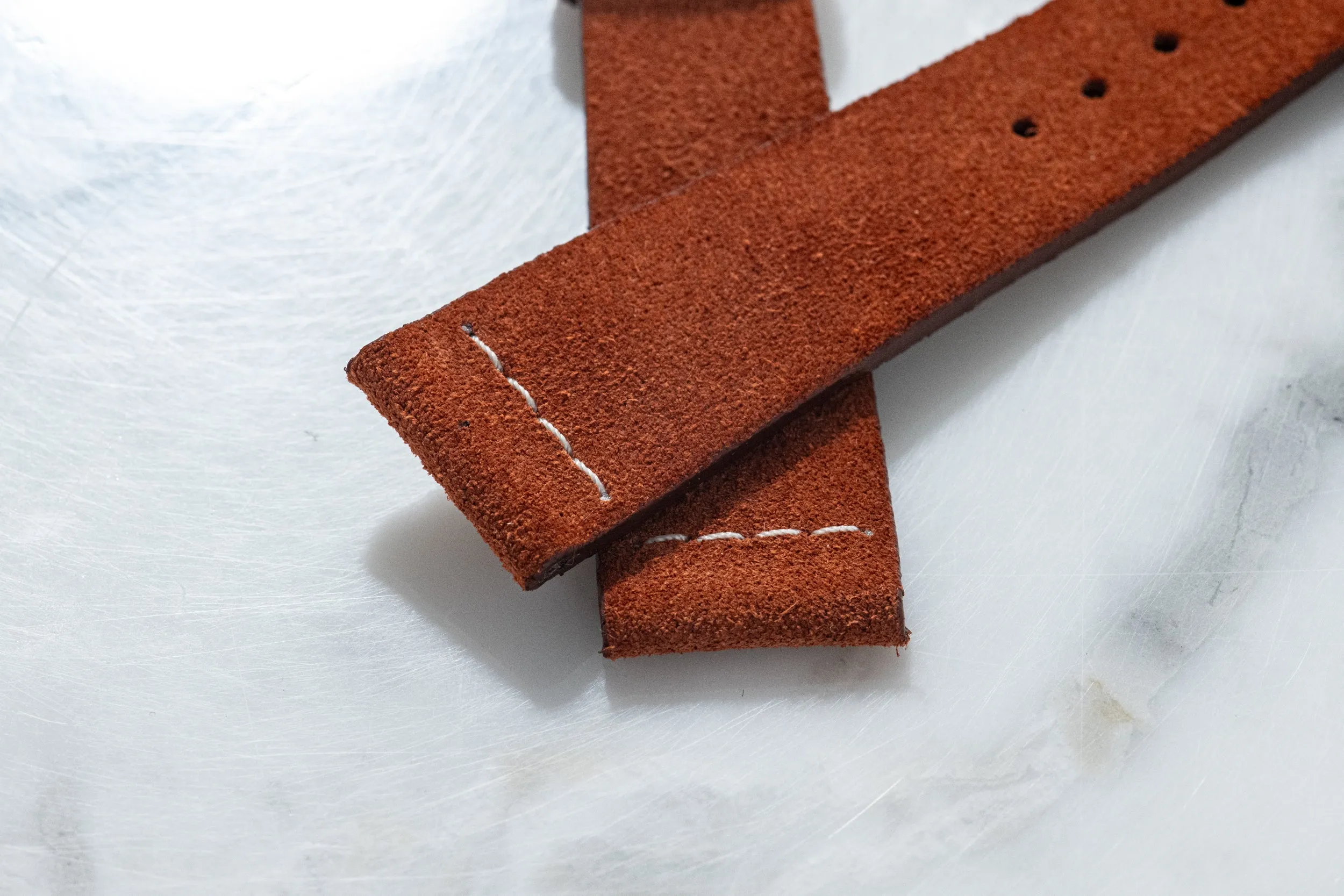 Casablanca Brown II Suede Strap