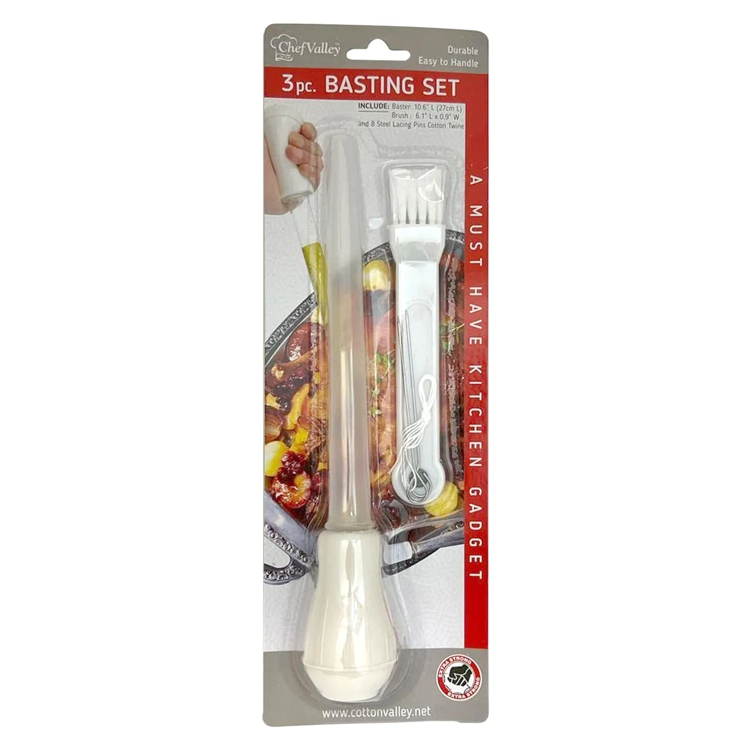 Chef Valley Durable Basting Set 3PC