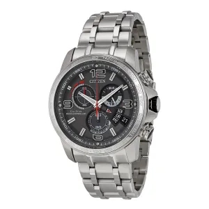 Citizen Chrono-Time A-T Eco-Drive Grey Dial Men's Watch BY0100-51H