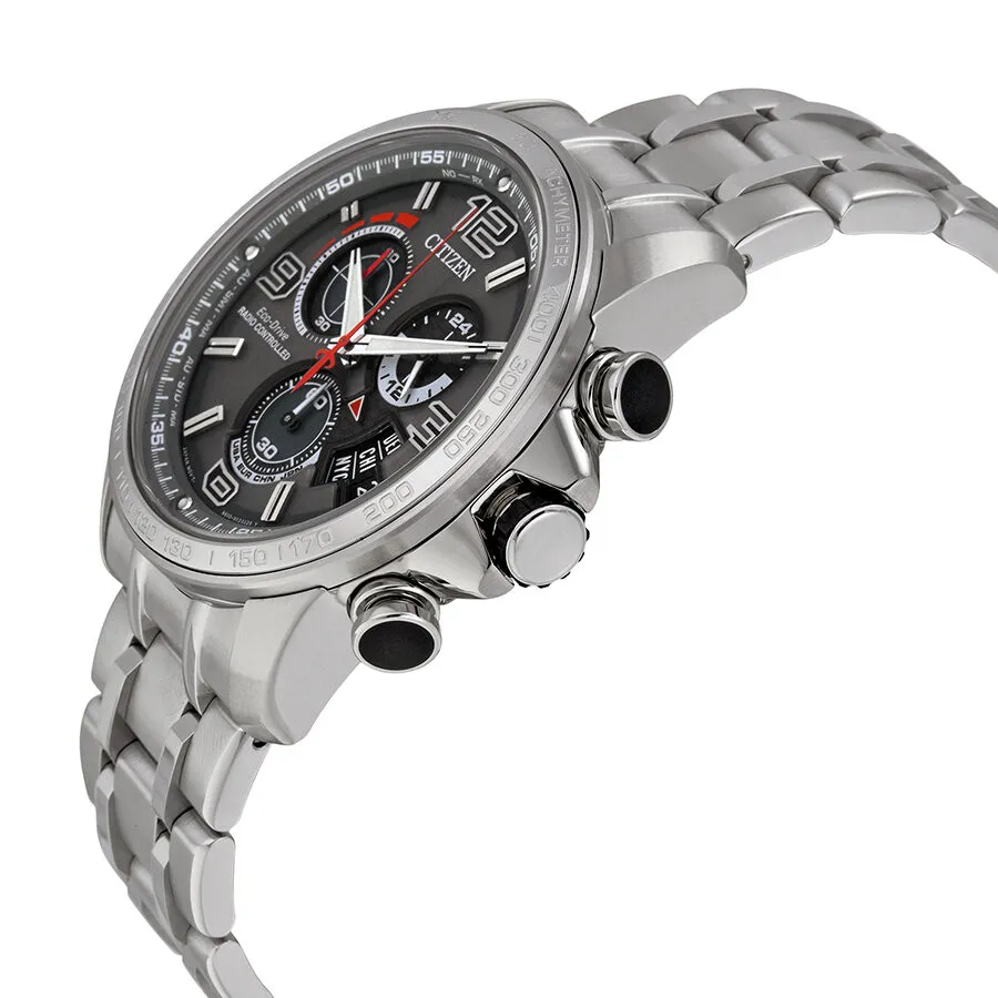 Citizen Chrono-Time A-T Eco-Drive Grey Dial Men's Watch BY0100-51H