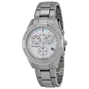 Citizen Regent Eco-Drive Chronograph Diamond Mother of Pearl Dial Ladies Watch FB1220-53D