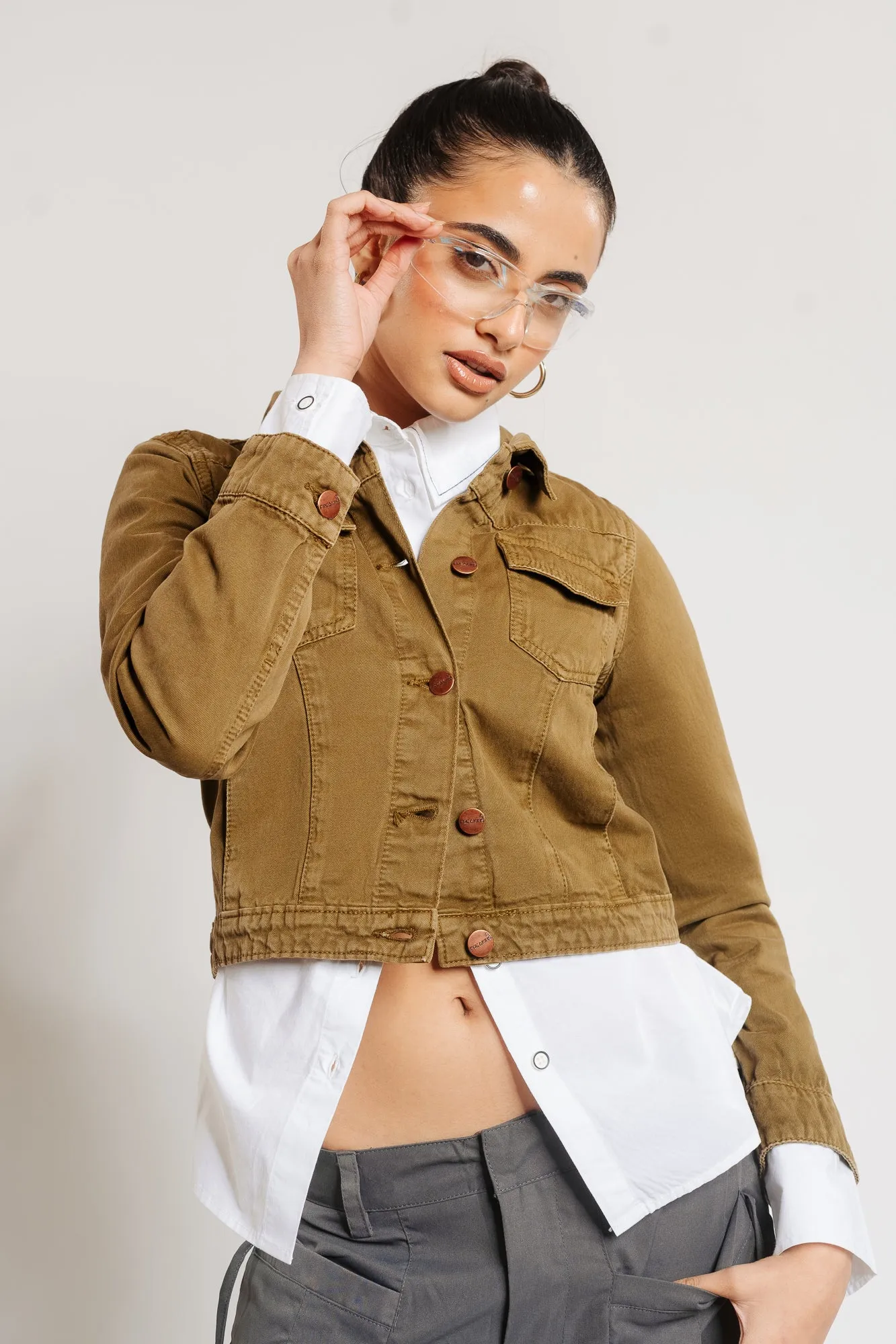 Earthy Brown Classic Jacket