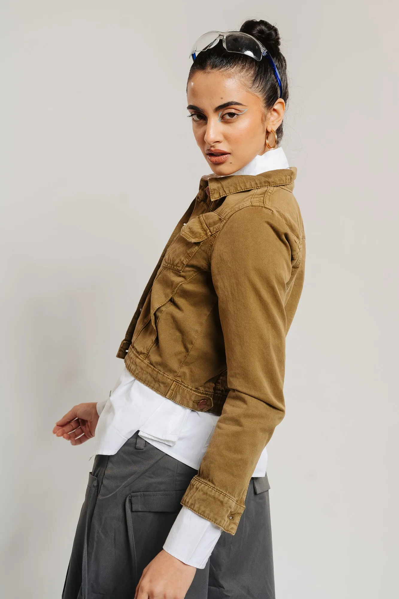 Earthy Brown Classic Jacket