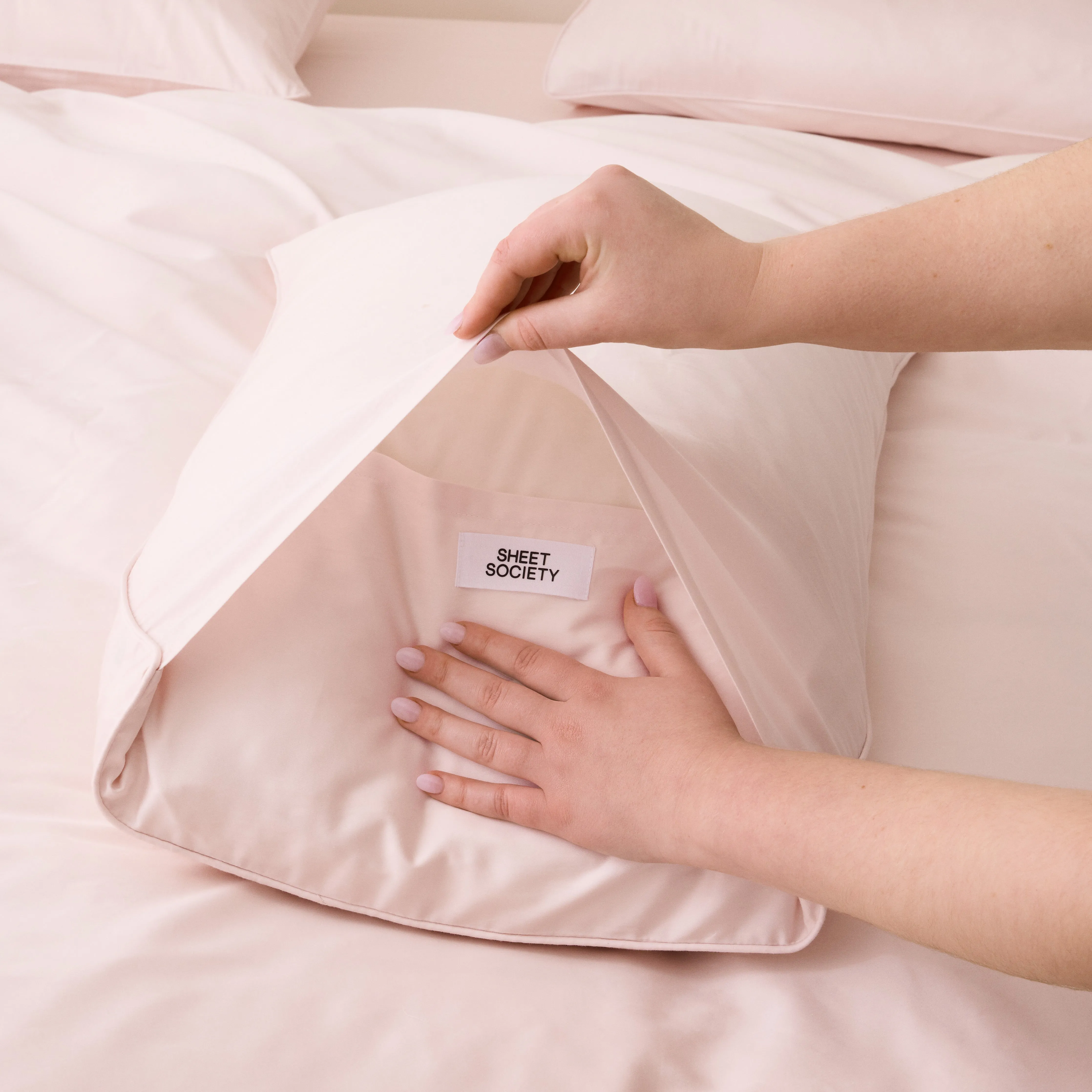 Eden Cotton - Marshmallow Kids Duvet Cover