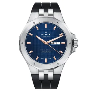 Edox Delfin The Original Day Date Automatic Men's Watch 880053CABUIR