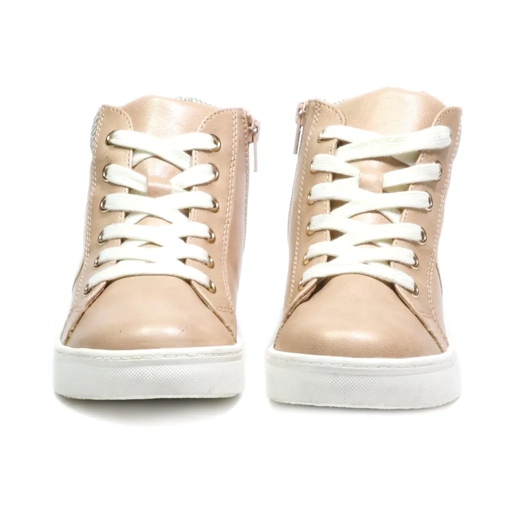 Footflexx Ankle Boots Leather Beige Colour For Women