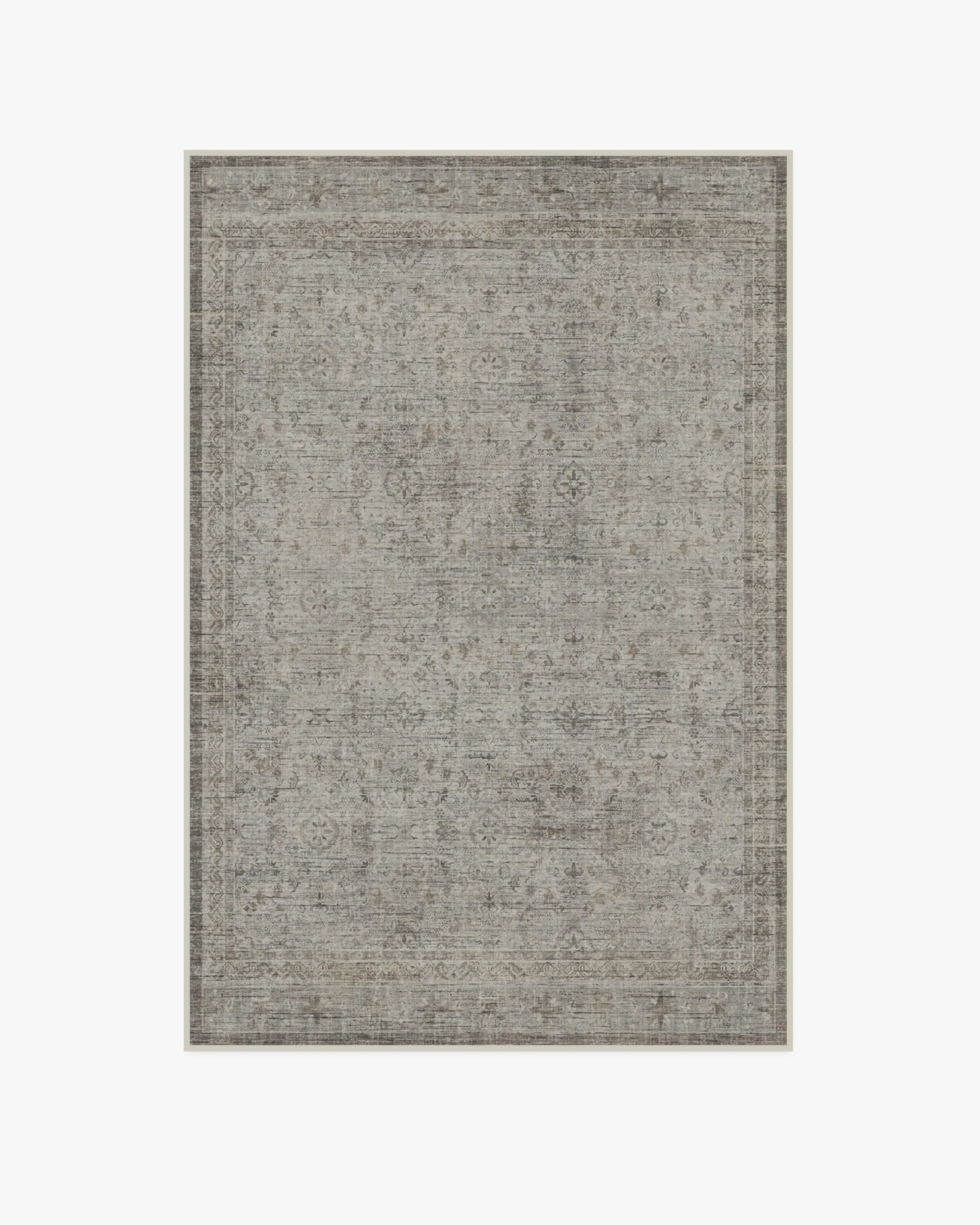 Frances Stone Grey Tufted Rug