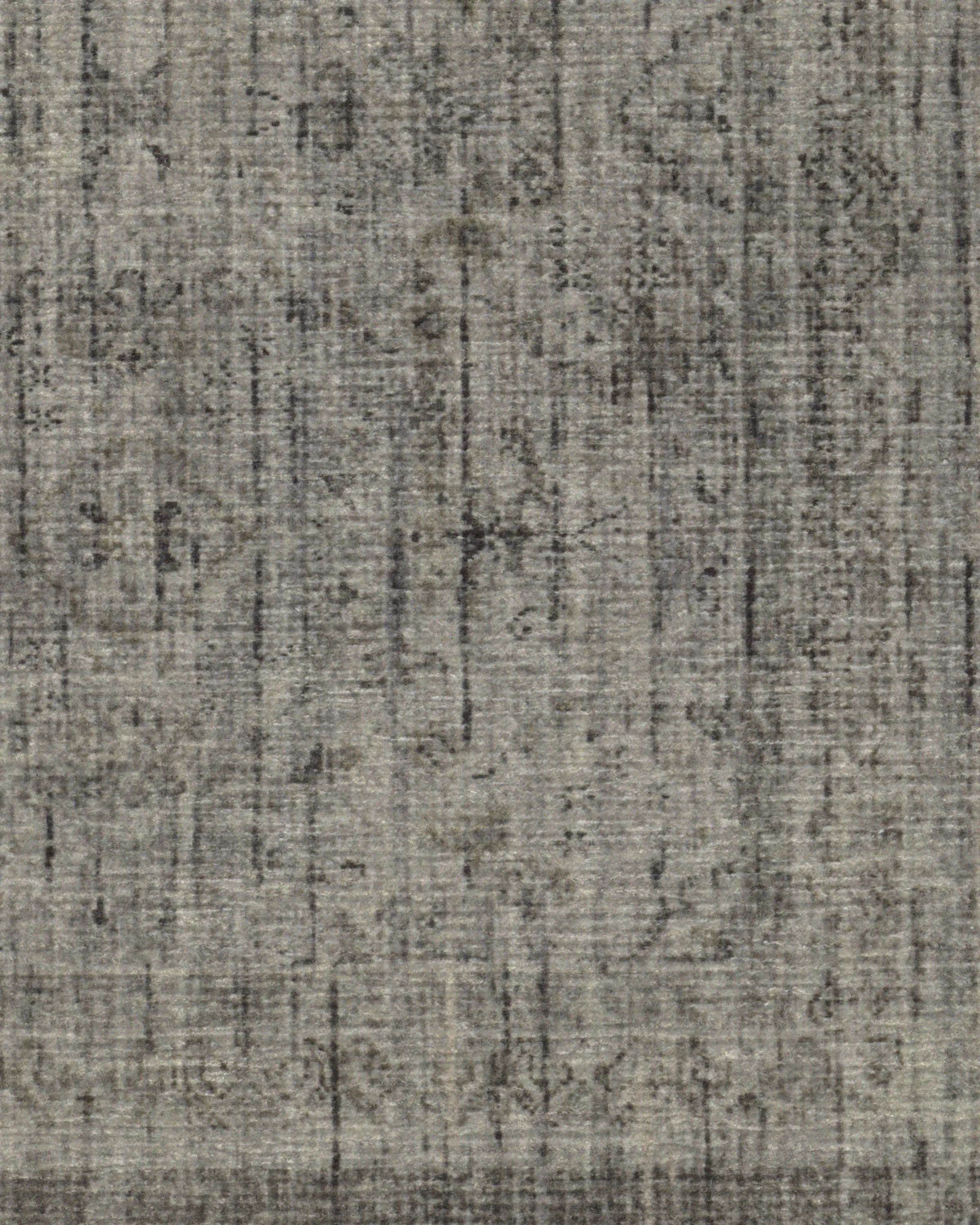 Frances Stone Grey Tufted Rug
