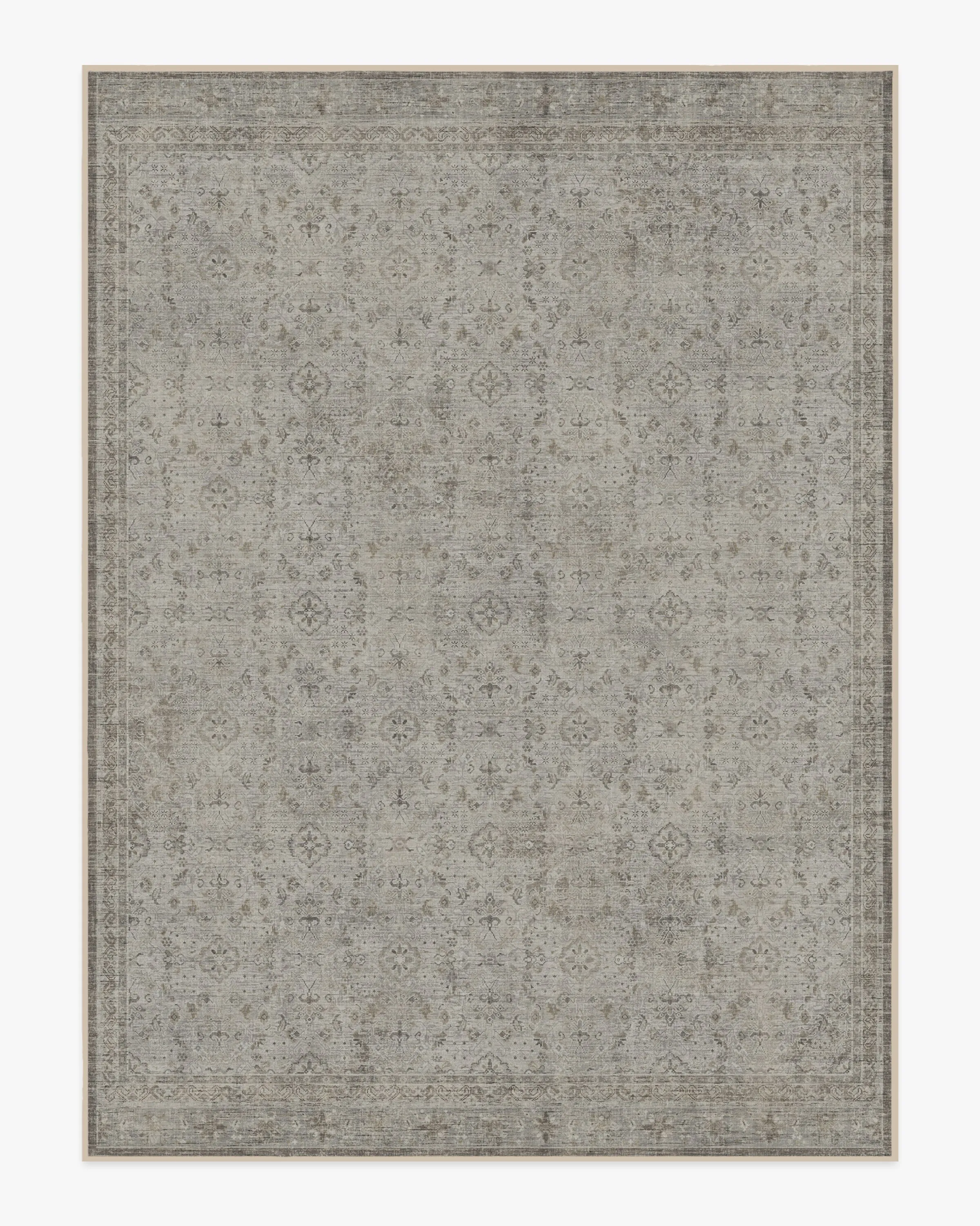 Frances Stone Grey Tufted Rug