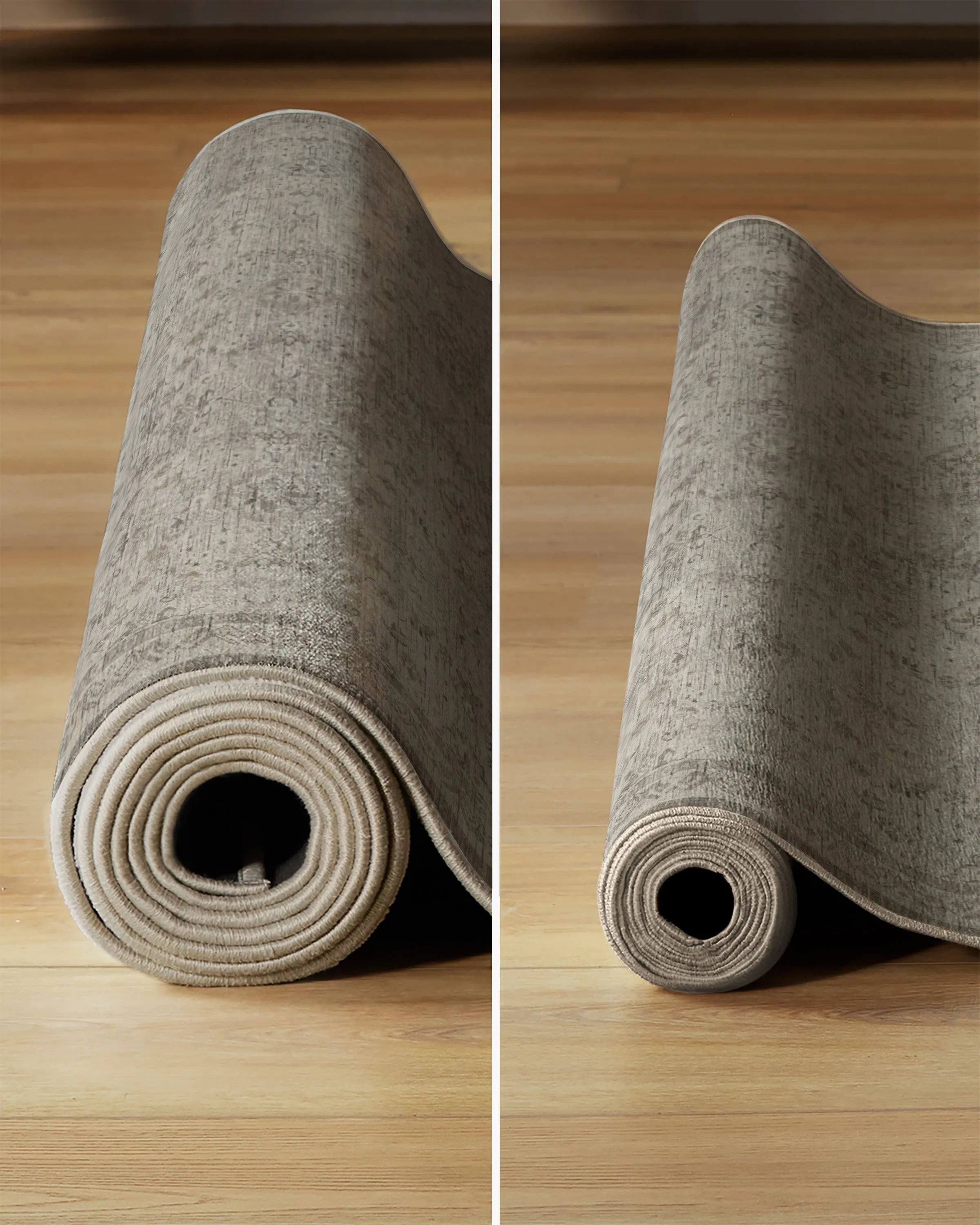 Frances Stone Grey Tufted Rug
