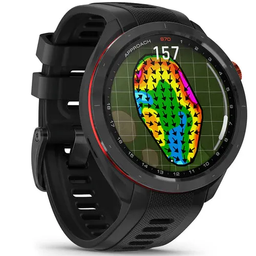 Garmin Approach S70 Golf GPS Smartwatch - Black