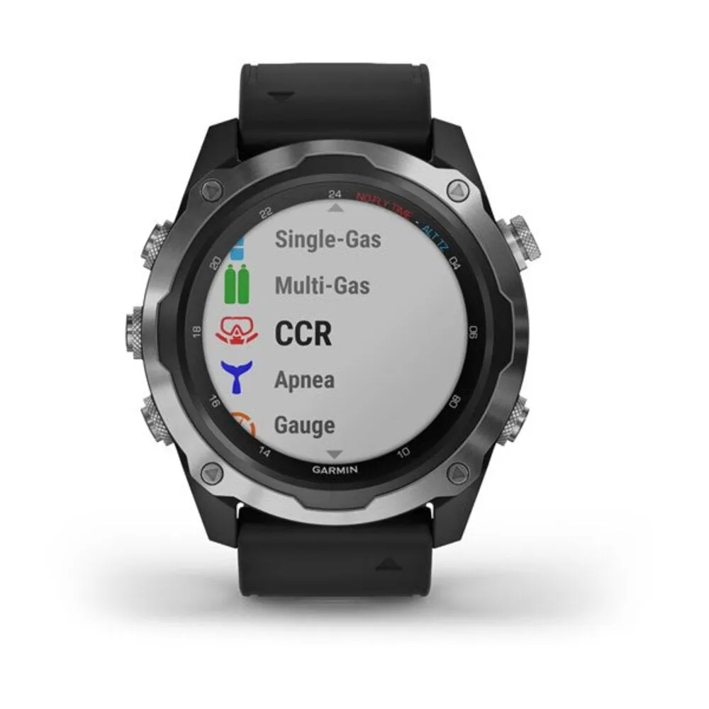 Garmin Descent Mk2 Black Band Stainless Steel Watch - 010-02132-00