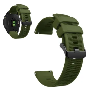 Garmin Forerunner 745 silicone watch band - Army Green