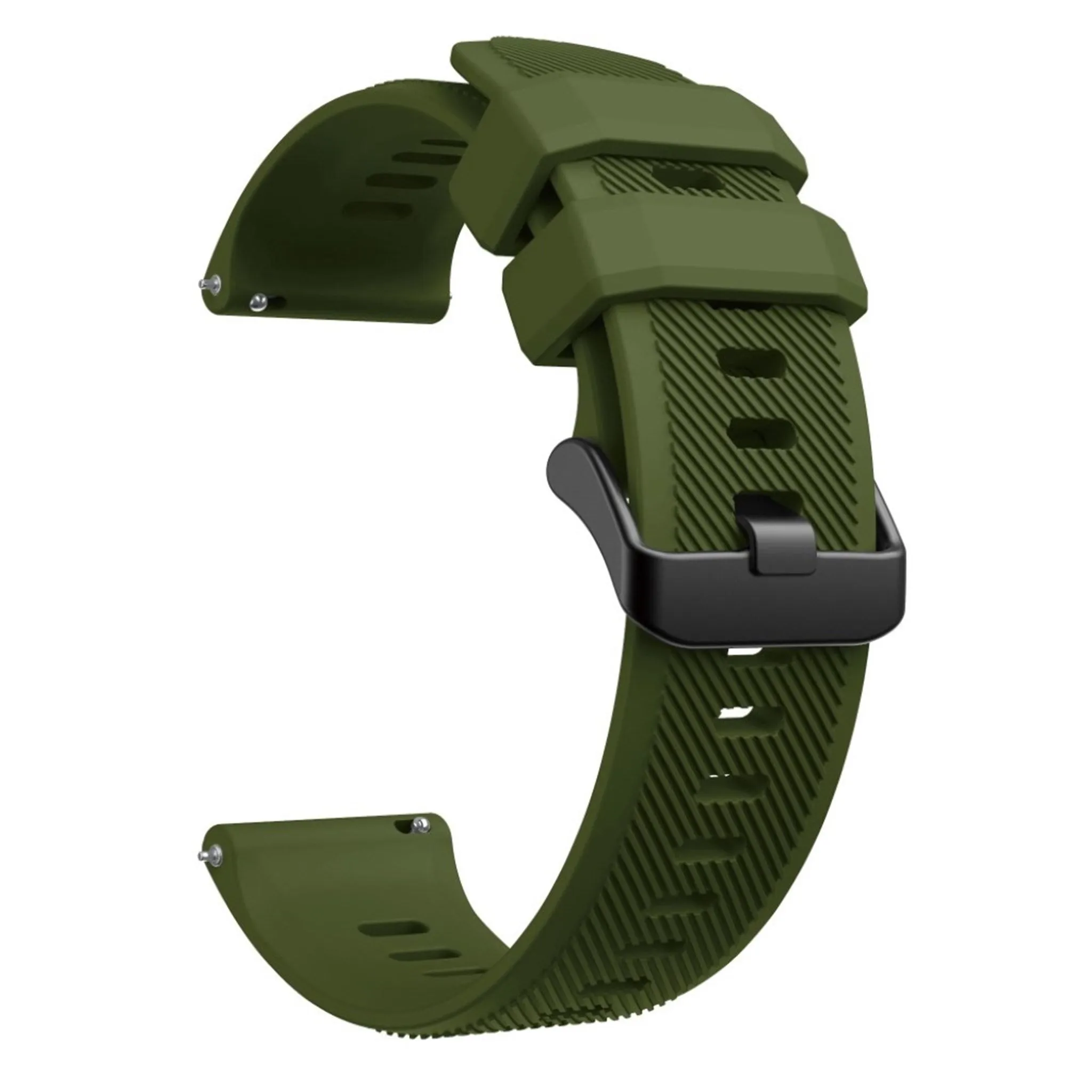 Garmin Forerunner 745 silicone watch band - Army Green