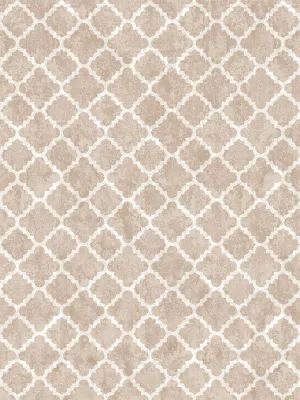 Hamptons Taupe Printed Photography Backdrop
