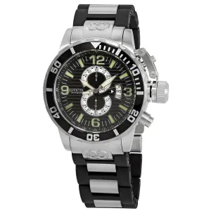 Invicta Corduba Diver Chronograph Green Dial Stainless Steel Men's Watch 4898