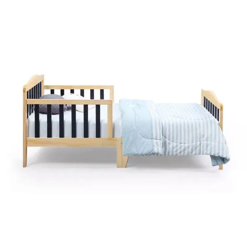 Kids' Beige MDF Bed: Simple Elegance, 120x200x140 cm by Alhome