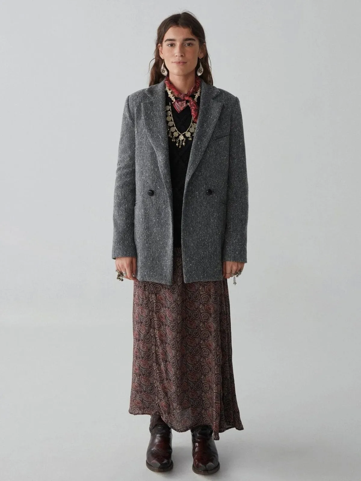 Lulu Maxi Skirt - Print