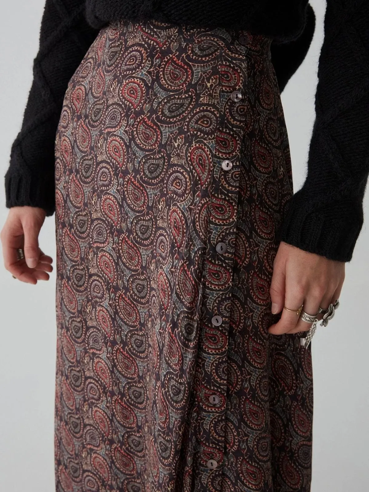 Lulu Maxi Skirt - Print
