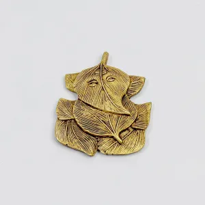 Nature'S Blessing Leafy Ganesh Wall Art | 5 x 1 x 6 inches