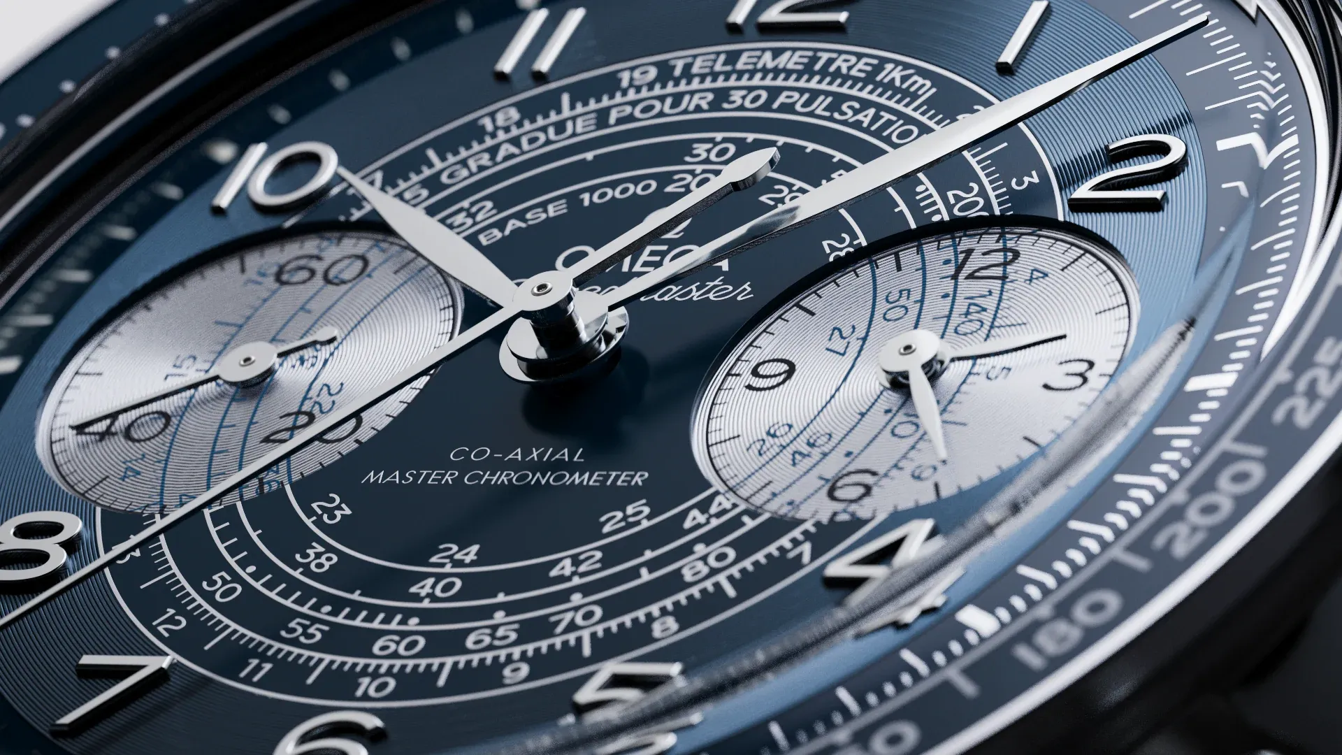 OMEGA-SPEEDMASTER CHRONOSCOPE CO‑AXIAL MASTER CHRONOMETER CHRONOGRAPH 43 MM 329.30.43.51.03.001