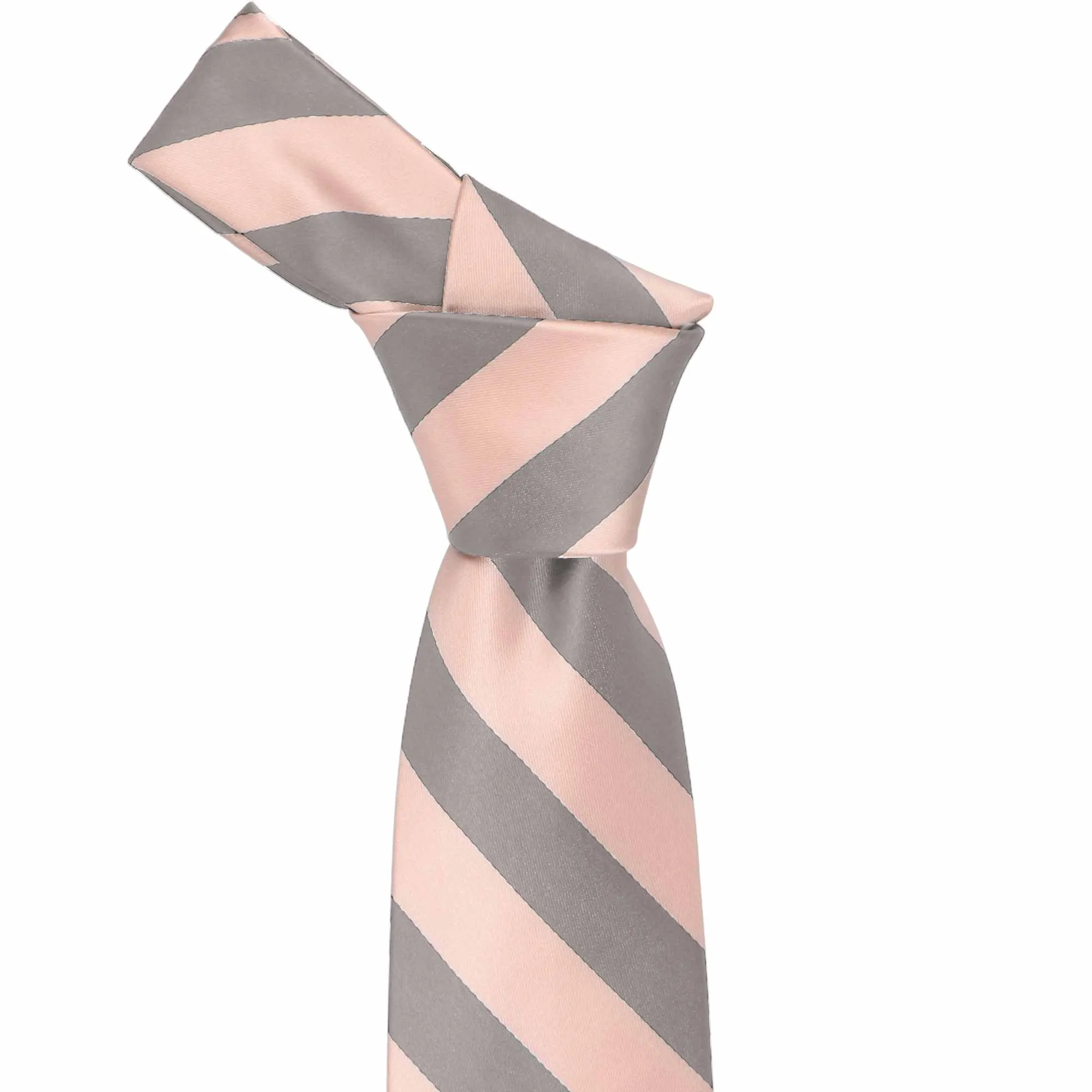 Petal and Portobello Striped Tie