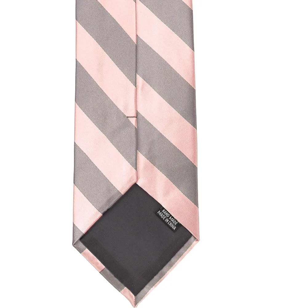 Petal and Portobello Striped Tie
