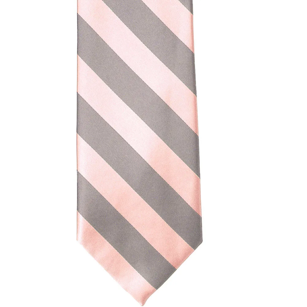 Petal and Portobello Striped Tie