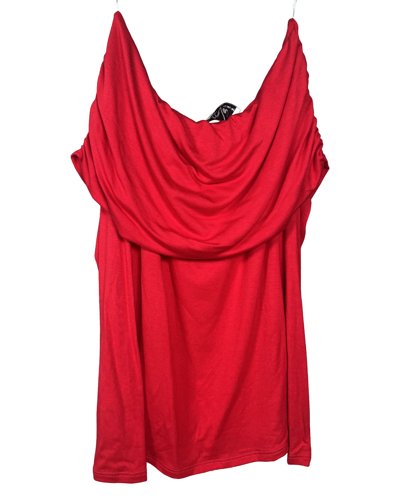 Red Off The Shoulder Top
