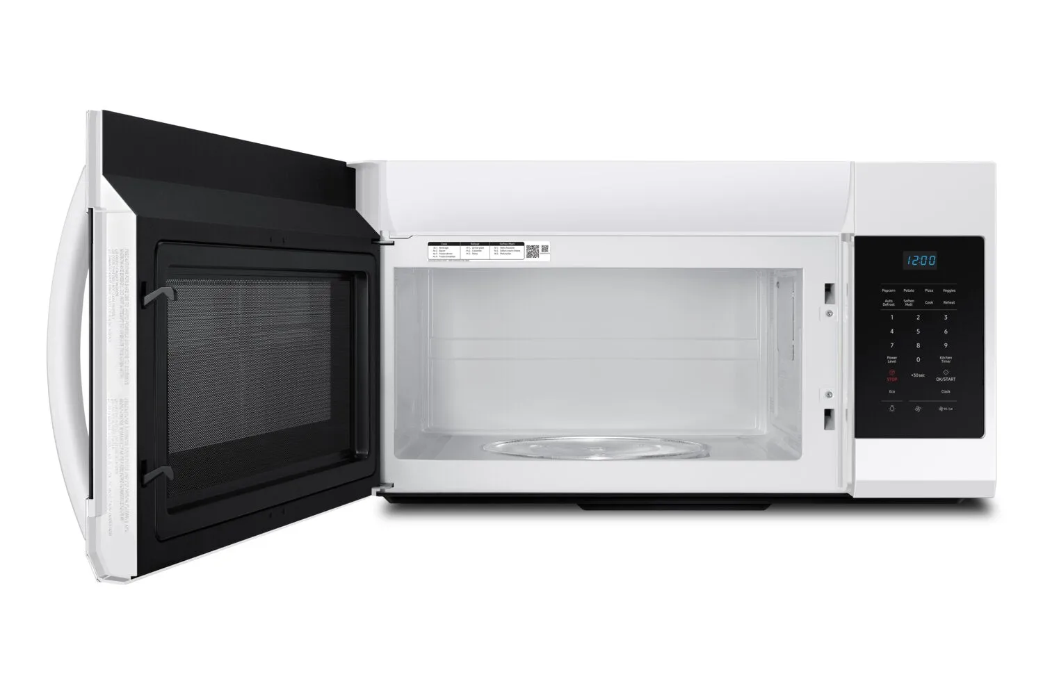 Samsung 1.7 Cu. Ft. Over-the-Range Microwave - ME17R7021EW/AC