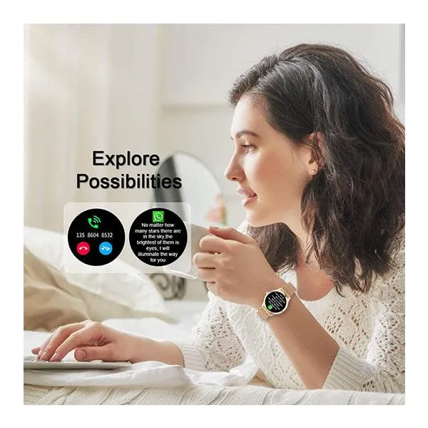 Smart Watch For Women - Gold-6JGP