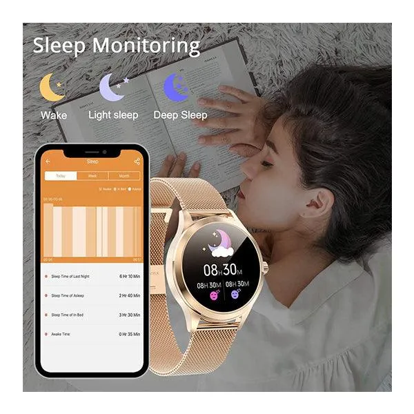 Smart Watch For Women - Gold-6JGP