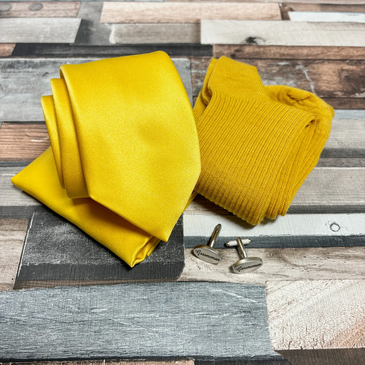 Sunflower Groomsmen Proposal Gift Box