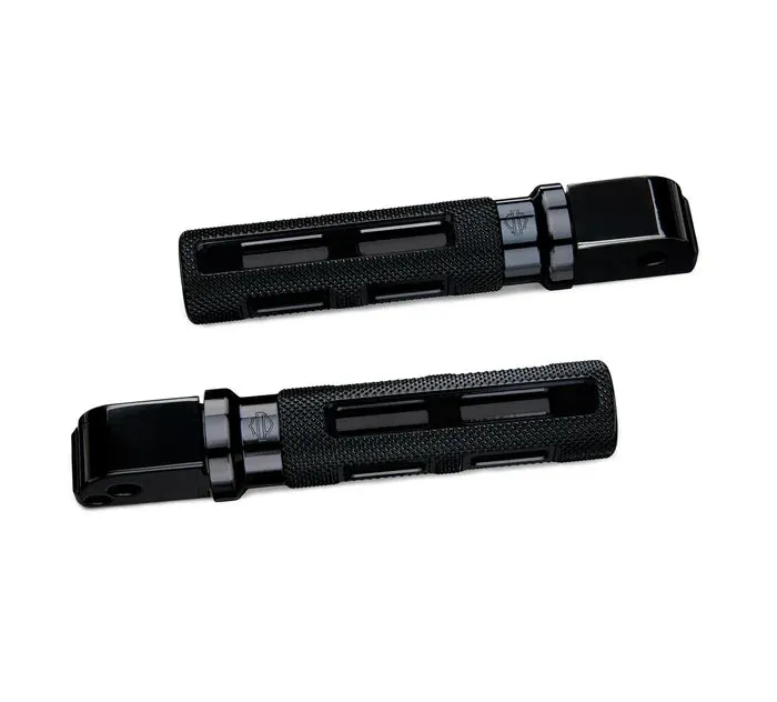 SWITCHBACK PASSENGER FOOTPEGS - 18  SOFTAIL (BLACK ANODIZED)