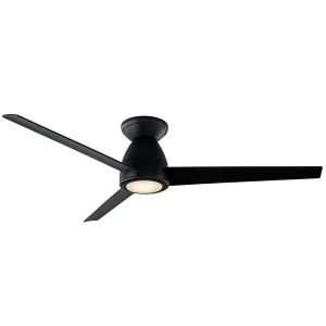 Tip Top 52 Inch Matte Black LED 2700K Smart Ceiling Fan