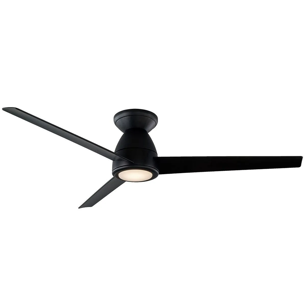 Tip Top 52 Inch Matte Black LED 2700K Smart Ceiling Fan
